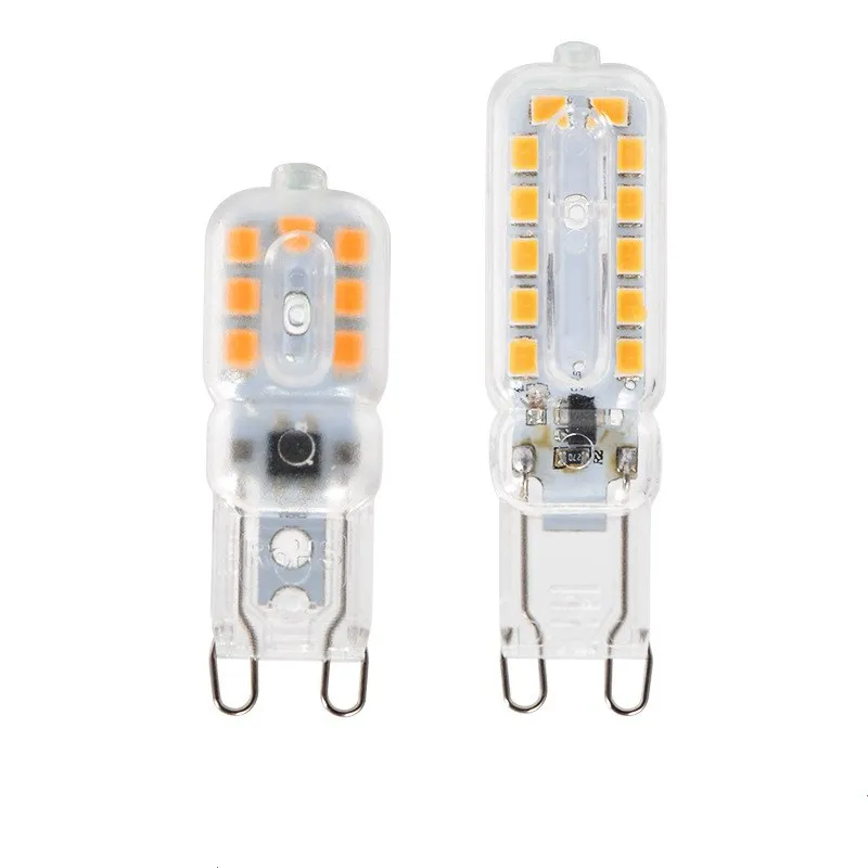 

Mini G9 G4 LED 3W 5W 7W 2835 SMD Lampada Corn Light Bulb 220V 240V 14 22 SMD Dimmable LED Lamp Chandelier Replace Halogen