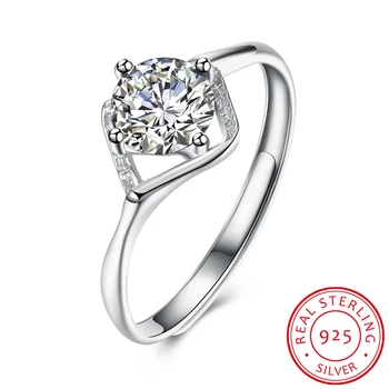 INALIS 925 sterling silver romantic female diamond crystal rings wedding engagement rings women jewelry women's for a girl
INALIS 925 sterling silver romantic female diamond crystal rings wedding engagement rings women jewelry women's for a girl