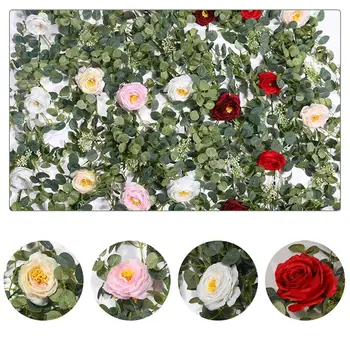 1pc Silk Artificial Rose Flowers Vine Fake Plants Leaves Rose Hanging Flower Rattan For Wall Decoration Wedding Arch Garland
1pc Silk Artificial Rose Flowers Vine Fake Plants Leaves Rose Hanging Flower Rattan For Wall Decoration Wedding Arch Garland