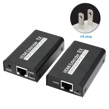 1080P 60m POC EDID Full HD HDMI Extender Home Professional Receiver Plug And Play Transmitter Network Over Ethernet No Delay
1080P 60m POC EDID Full HD HDMI Extender Home Professional Receiver Plug And Play Transmitter Network Over Ethernet No Delay