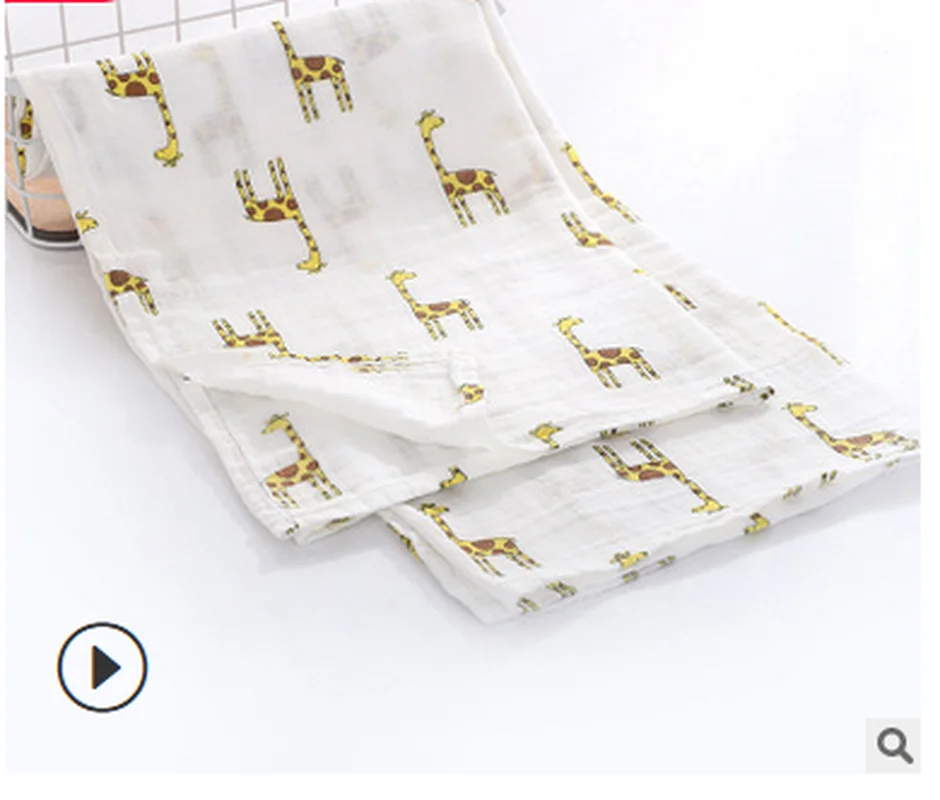 Cotton Double-layer Gauze Wrap Towel Cartoon Printing Newborn Wrap Towel Air Conditioning Towel Dark Grid Infant Cover Blanket
Cotton Double-layer Gauze Wrap Towel Cartoon Printing Newborn Wrap Towel Air Conditioning Towel Dark Grid Infant Cover Blanket