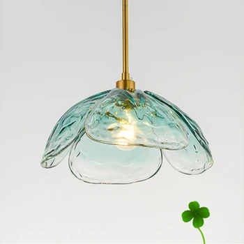 Modern Led Restaurant Pendant Lights Creative Glass Four-leaf Clover Luminaires Japanese-style Living Room Pendant Lamp Fixtures
Modern Led Restaurant Pendant Lights Creative Glass Four-leaf Clover Luminaires Japanese-style Living Room Pendant Lamp Fixtures