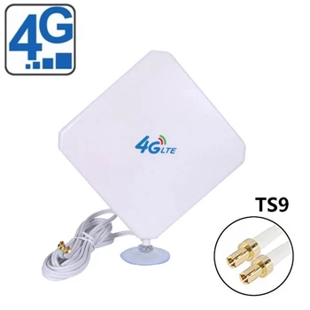 35DBi 4G LTE Dual MIMO Mobile Phone Antenna Booster Aerial TS9 Plug Cable for Huawei BI622 Signal Enhancement Amplifier
35DBi 4G LTE Dual MIMO Mobile Phone Antenna Booster Aerial TS9 Plug Cable for Huawei BI622 Signal Enhancement Amplifier