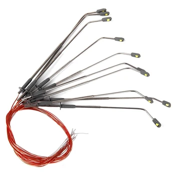 10 pieces height 8 cm model street lamp lighting single for model railroad landscape
10 pieces height 8 cm model street lamp lighting single for model railroad landscape