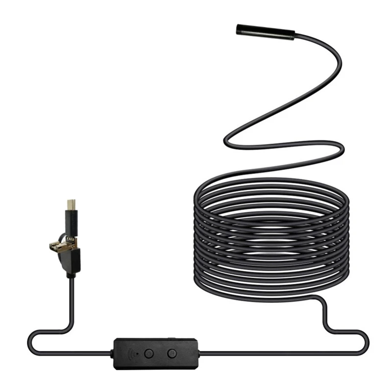 Wireless Endoscope WiFi Borescope Inspection Camera 720P HD Snake Camera for Android and IOS Smartphone(2M)
Wireless Endoscope WiFi Borescope Inspection Camera 720P HD Snake Camera for Android and IOS Smartphone(2M)