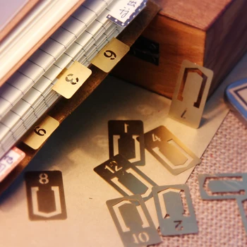 12 pcs/Lot Mini copper number bookmark for reading Vintage bookmarks Stationery Office accessories School supplies EC391
12 pcs/Lot Mini copper number bookmark for reading Vintage bookmarks Stationery Office accessories School supplies EC391