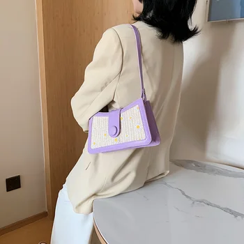 Summer Small Crossbody Bags Straw+Leather Bags For Women 2020 Lady Travel Purses and Handbags Female Shoulder Messenger Bag
Summer Small Crossbody Bags Straw+Leather Bags For Women 2020 Lady Travel Purses and Handbags Female Shoulder Messenger Bag