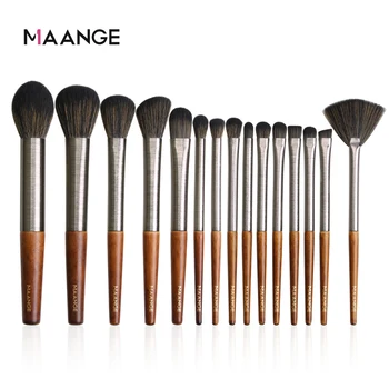 MAANGE 15 Pcs Makeup Brushes Set Powder Foundation Eyeshadow Blending Make Up Brushes Kits Beauty Cosmetics Tool Gift For Women
MAANGE 15 Pcs Makeup Brushes Set Powder Foundation Eyeshadow Blending Make Up Brushes Kits Beauty Cosmetics Tool Gift For Women