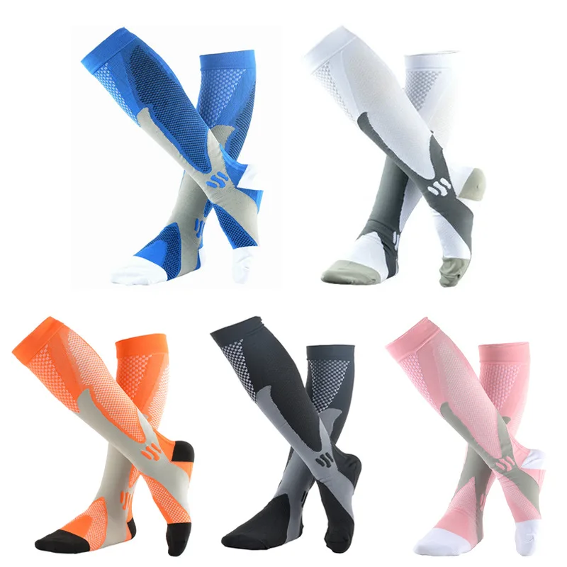 Compression Socks for Football Anti Fatigue 20-30 Mmhg Pain Relief Nylon Stockings Specialized Cycling Breathable Sports Socks
Compression Socks for Football Anti Fatigue 20-30 Mmhg Pain Relief Nylon Stockings Specialized Cycling Breathable Sports Socks