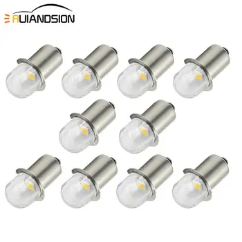 10x RUIANDSION Flashlight 3V 6V P13.5S 1SMD 2835 Mini Bright Torches LED Emergency Light Work Lamp Replacement Bulbs Warm White
10x RUIANDSION Flashlight 3V 6V P13.5S 1SMD 2835 Mini Bright Torches LED Emergency Light Work Lamp Replacement Bulbs Warm White