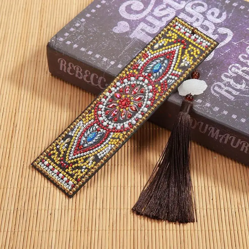 Gorgeous Diamond Painting Bookmarks DIY Special Shaped Leather Book Marks with Tassel for Book Reading Handmade Craft Kids Gifts
Gorgeous Diamond Painting Bookmarks DIY Special Shaped Leather Book Marks with Tassel for Book Reading Handmade Craft Kids Gifts