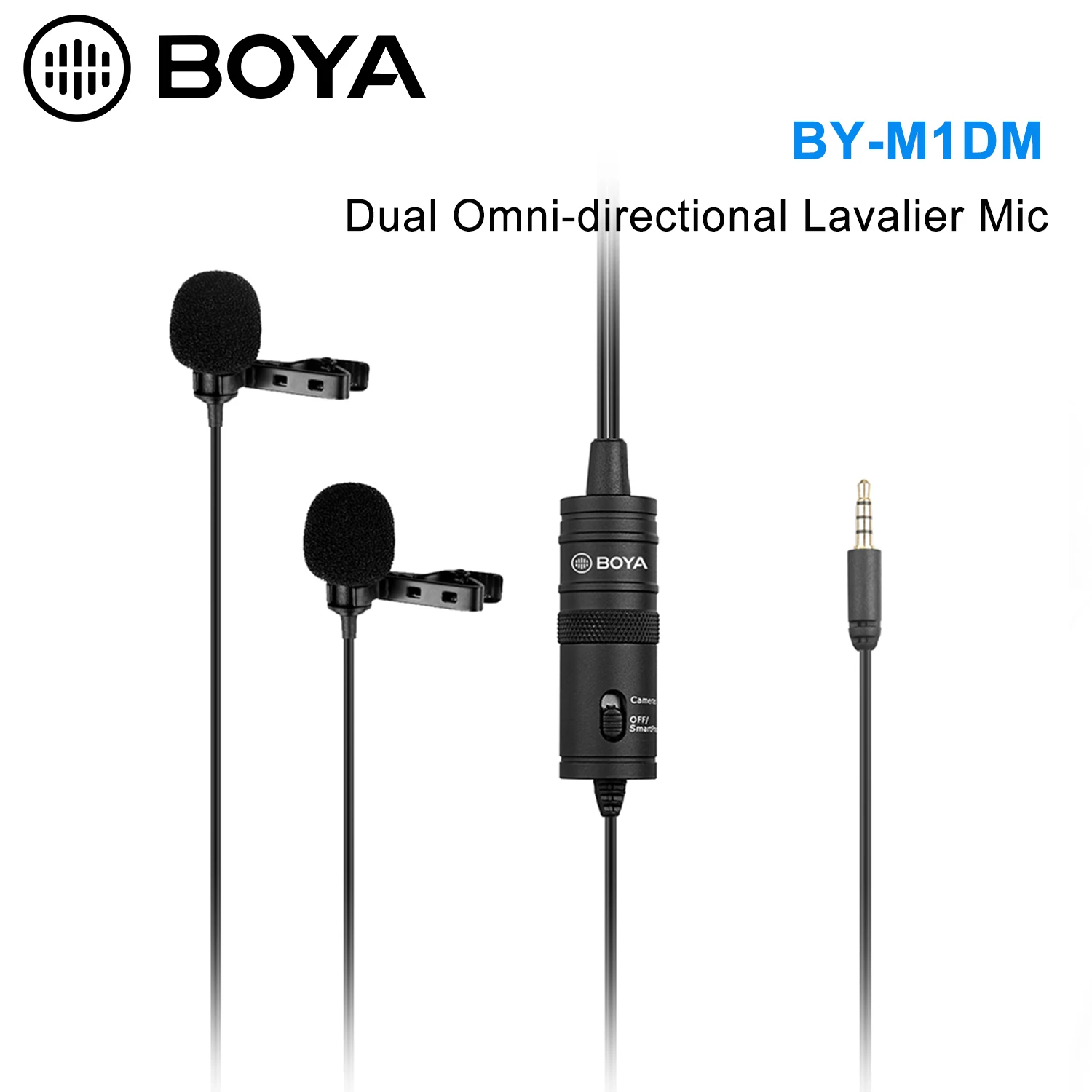 BOYA BY-M1DM двойной всенаправленный петличный микрофон Микрофон для цифровых зеркальных фотоаппаратов, видеокамер для смартфонов, звукозаписывающих устройств, ПК и т. д.
BOYA BY-M1DM двойной всенаправленный петличный микрофон Микрофон для цифровых зеркальных фотоаппаратов, видеокамер для смартфонов, звукозаписывающих устройств, ПК и т. д.
