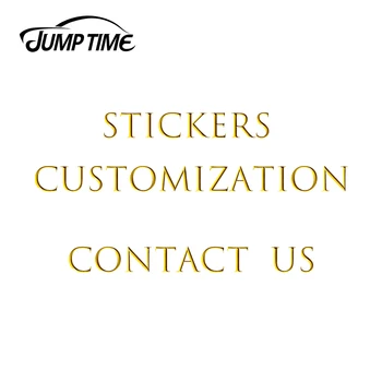 Jump Time Custom Stickers Die Cut Personalized Vinyl Decal Car Styling Bumper Sticker Customized Car Wrapping Sticker Maker
Jump Time Custom Stickers Die Cut Personalized Vinyl Decal Car Styling Bumper Sticker Customized Car Wrapping Sticker Maker