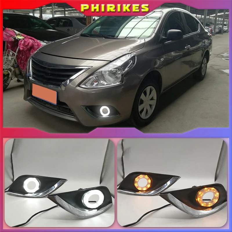LED DRL Daytime Running Lights Daylight Fog Head Lamp For Nissan Almera Latio Sunny Versa 2014 2015 2016 2017 2018
LED DRL Daytime Running Lights Daylight Fog Head Lamp For Nissan Almera Latio Sunny Versa 2014 2015 2016 2017 2018