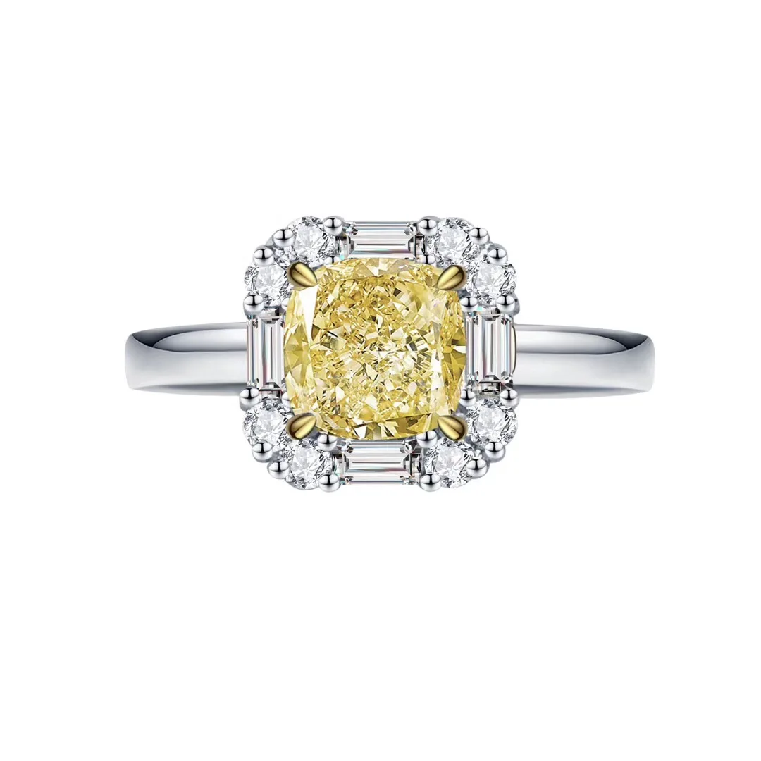 TR260 Luxury jewelry 1Carat NSCD Simulated Gem engagemen ring for women 
TR260 Luxury jewelry 1Carat NSCD Simulated Gem engagemen ring for women