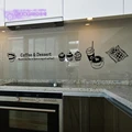 Кофейня наклейка Bean Milk tea наклейка чашка плакат виниловая художественная Настенная Декорация украшение разбитый хлеб кафе стеклянные наклейки