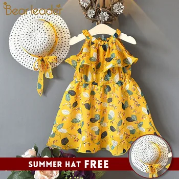 Bear Leader Girls Clothing New Summer Girls Dresses Cute Floral Ruffled Dress Chiffon Bohemian Dress with Cap Princess Dress
Bear Leader Girls Clothing New Summer Girls Dresses Cute Floral Ruffled Dress Chiffon Bohemian Dress with Cap Princess Dress
