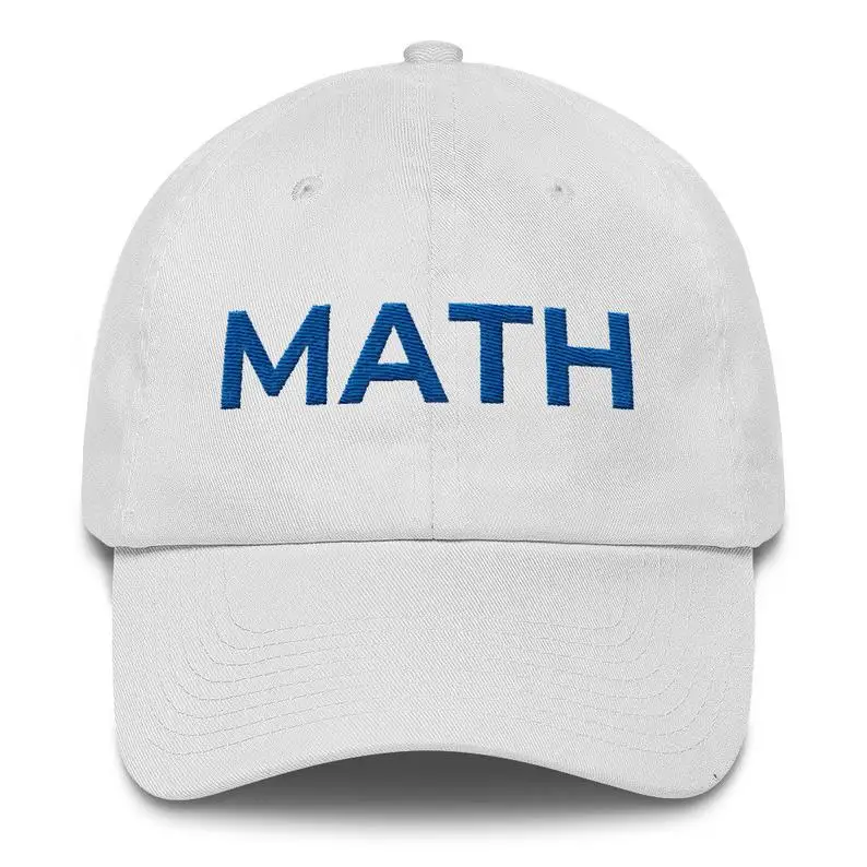 MATH (Make America Think Harder) Cap - Math Cap - Yang Gang Hat - Andrew Yang - Liberal - Democrat - Yang 2020 Printed Cap
MATH (Make America Think Harder) Cap - Math Cap - Yang Gang Hat - Andrew Yang - Liberal - Democrat - Yang 2020 Printed Cap