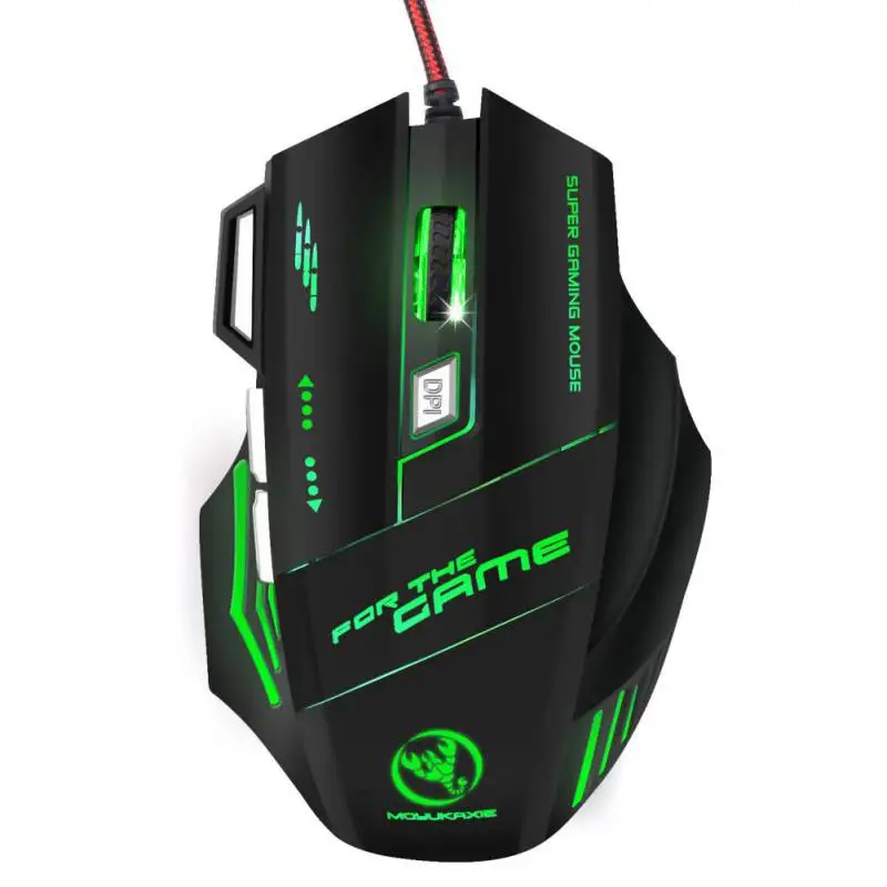 ZL Wired Optical Professional Gaming Mouse with 7 Bright Colors LED Backlit Game Pro Gamer Computer Mice For PC Laptop
ZL Wired Optical Professional Gaming Mouse with 7 Bright Colors LED Backlit Game Pro Gamer Computer Mice For PC Laptop