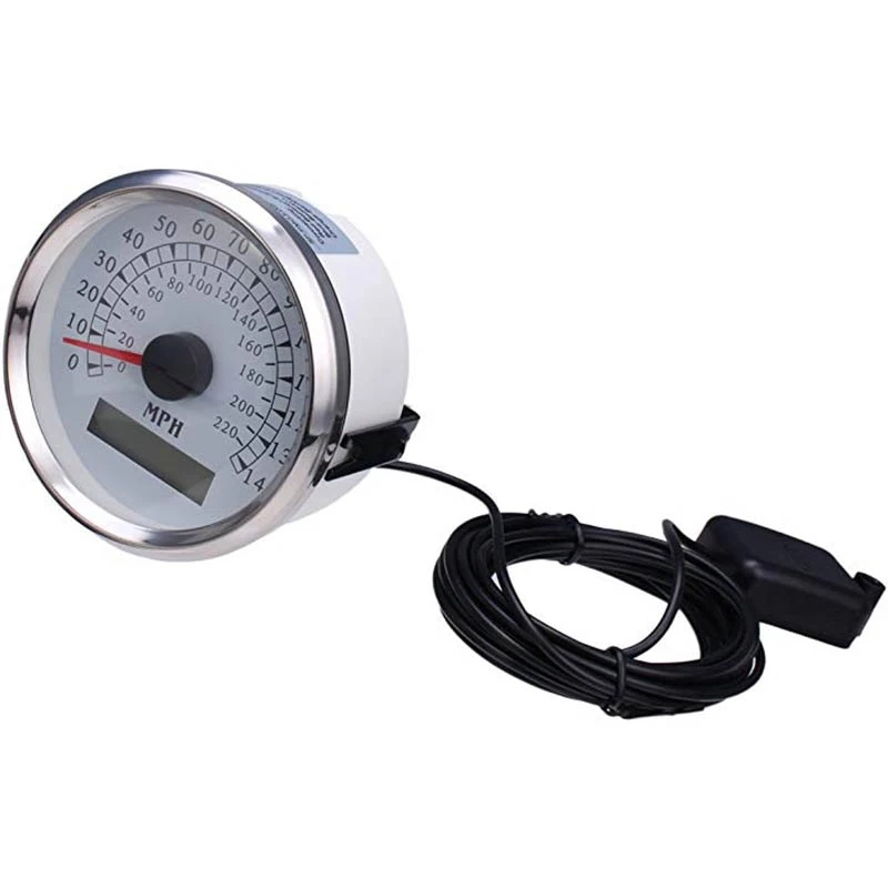 GPS Speedometer 140MPH Motorcycle Conversion Instrument Speed Instrument Level Meter
GPS Speedometer 140MPH Motorcycle Conversion Instrument Speed Instrument Level Meter