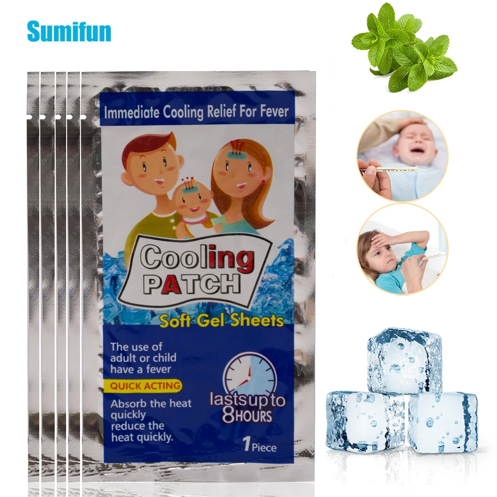 2/6/15Bags Cooling Patch Baby Fever Down Medical Plaster Lower Temperature Ice Gel Polymer Hydrogel Migraine Headache Pad C1593
2/6/15Bags Cooling Patch Baby Fever Down Medical Plaster Lower Temperature Ice Gel Polymer Hydrogel Migraine Headache Pad C1593