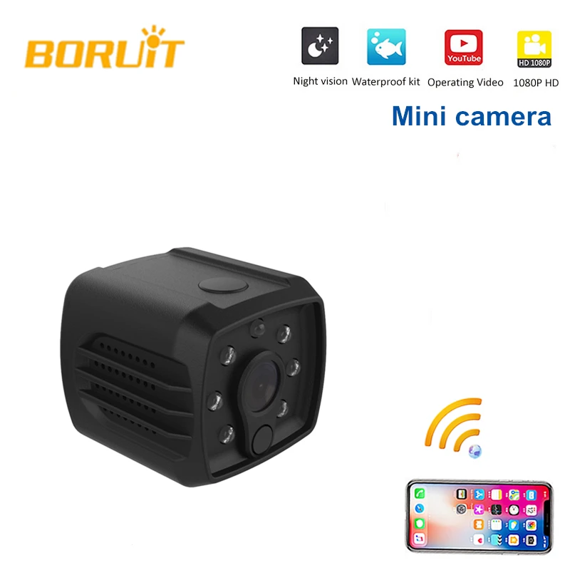 HD 1080P WiFi Mini Camera 4K DIY P2P IP Camera Wireless Micro Camcorder Video Recorder Support Remote View TF Card
HD 1080P WiFi Mini Camera 4K DIY P2P IP Camera Wireless Micro Camcorder Video Recorder Support Remote View TF Card