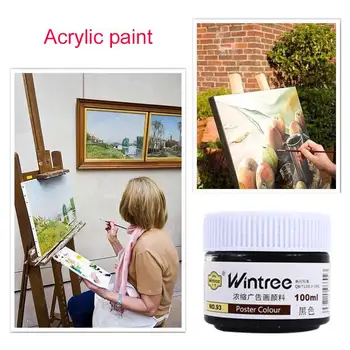 Painting Pigment Special Novelty 100ml Waterproof Wood Colored Acrylic Pigment Multicolor Craft Graffiti Acrylic Paint
Painting Pigment Special Novelty 100ml Waterproof Wood Colored Acrylic Pigment Multicolor Craft Graffiti Acrylic Paint