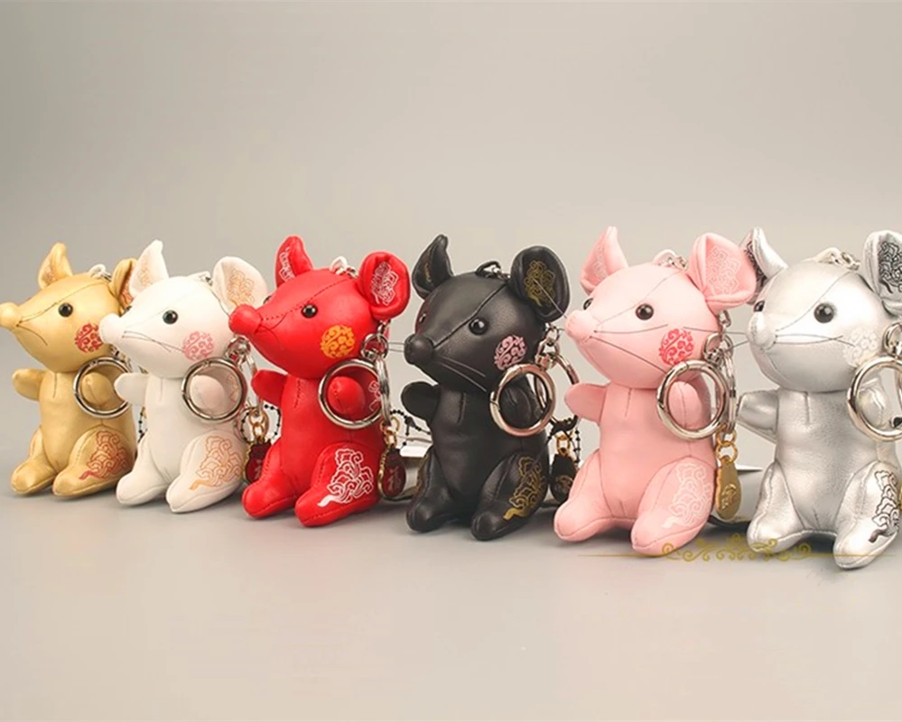 PU leather Animal Mouse Car key ring Pendant Handicraft Doll toy Ornament Decoration Creative souvenir Personalize birthday gift
PU leather Animal Mouse Car key ring Pendant Handicraft Doll toy Ornament Decoration Creative souvenir Personalize birthday gift