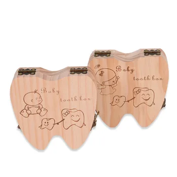 Baby Wood Tooth Box Organizer Milk Teeth Storage Collect Teeth Umbilica Save Gift Spanish/English/Dutch/Russian/French Teeth Box
Baby Wood Tooth Box Organizer Milk Teeth Storage Collect Teeth Umbilica Save Gift Spanish/English/Dutch/Russian/French Teeth Box