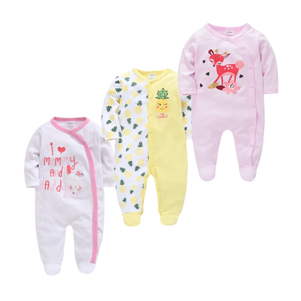 3pcs New Baby Boys Footies Jumpsuit Cotton Bebe File Cartoon Infant Girls Overall Onesies 0-12M Toddler Coverall One Piece
3pcs New Baby Boys Footies Jumpsuit Cotton Bebe File Cartoon Infant Girls Overall Onesies 0-12M Toddler Coverall One Piece