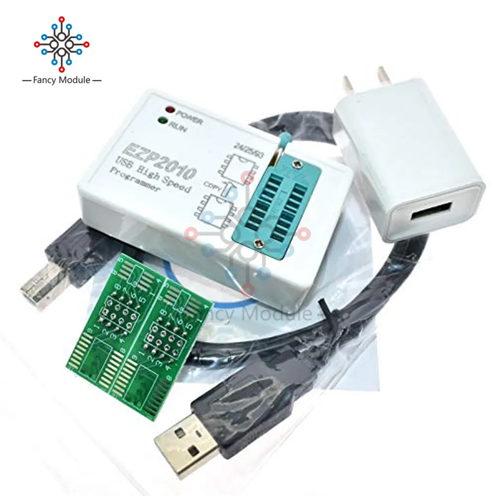 diymore EZP2010 High- Speed USB SPI Programmer IC Test Clips Socket for 24 25 93 EEPROM 25 Flash BIOS Chip 
diymore EZP2010 High- Speed USB SPI Programmer IC Test Clips Socket for 24 25 93 EEPROM 25 Flash BIOS Chip
