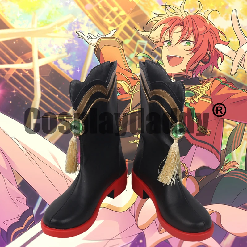 Ensemble Stars!! Prismatic Colours Flowing Forth Leo Tsukinaga Colorful Melody Ver. Cosplay Black Shoes Tassel Boots S008
Ensemble Stars!! Prismatic Colours Flowing Forth Leo Tsukinaga Colorful Melody Ver. Cosplay Black Shoes Tassel Boots S008