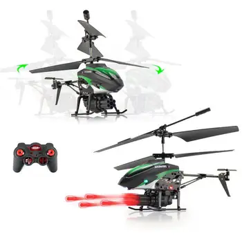 Kuulee 2-Motors Mini Remote-controlled Aircraft with 6 Missiles Children Plastic Helicopter Toy Christmas Gift
Kuulee 2-Motors Mini Remote-controlled Aircraft with 6 Missiles Children Plastic Helicopter Toy Christmas Gift