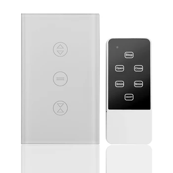 Smart WiFi Curtain Blinds Switch for Roller Shutter Electric Tubular Motor Google Home Alexa Echo Smart Home App Timer (US Plug)
Smart WiFi Curtain Blinds Switch for Roller Shutter Electric Tubular Motor Google Home Alexa Echo Smart Home App Timer (US Plug)