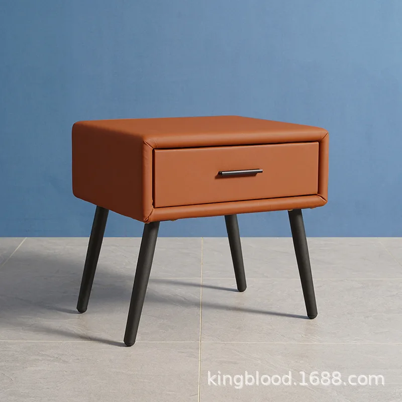 Italy Northern European-Style Minimalist Creative Storage Designer Simple Iron Art High Base with Drawer Bedroom Leather Art Bed
Italy Northern European-Style Minimalist Creative Storage Designer Simple Iron Art High Base with Drawer Bedroom Leather Art Bed