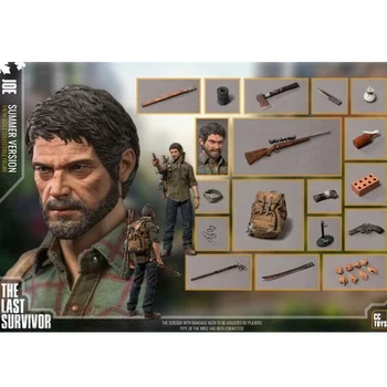 CC TOYS 1/6 Scale THE LAST SURVIVOR The Last Of US JOE Action Figure Gift Collection Kids Toys THE LAST SURVIVOR Full Set
CC TOYS 1/6 Scale THE LAST SURVIVOR The Last Of US JOE Action Figure Gift Collection Kids Toys THE LAST SURVIVOR Full Set