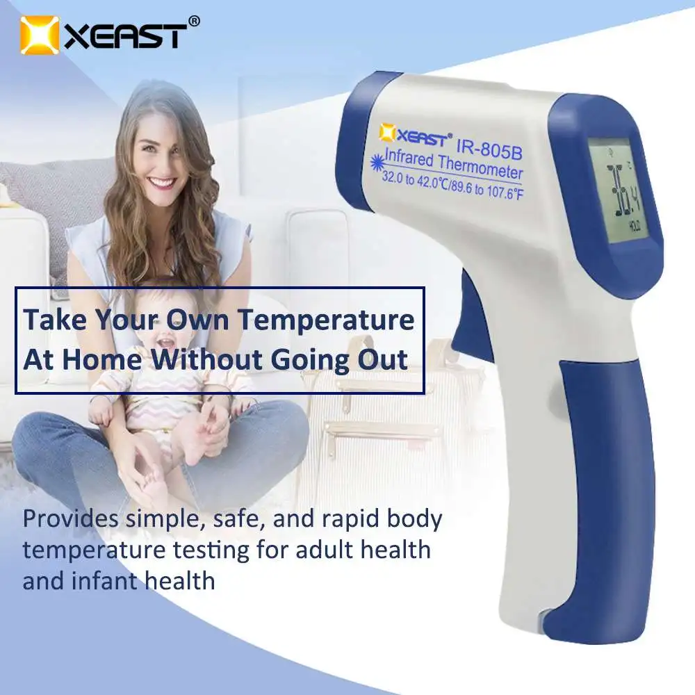 Muti-fuction Baby Forehead Infrared Thermometer Fast Accurate Measurement Non-contact Infrared Forehead Thermometer Infrared
Muti-fuction Baby Forehead Infrared Thermometer Fast Accurate Measurement Non-contact Infrared Forehead Thermometer Infrared