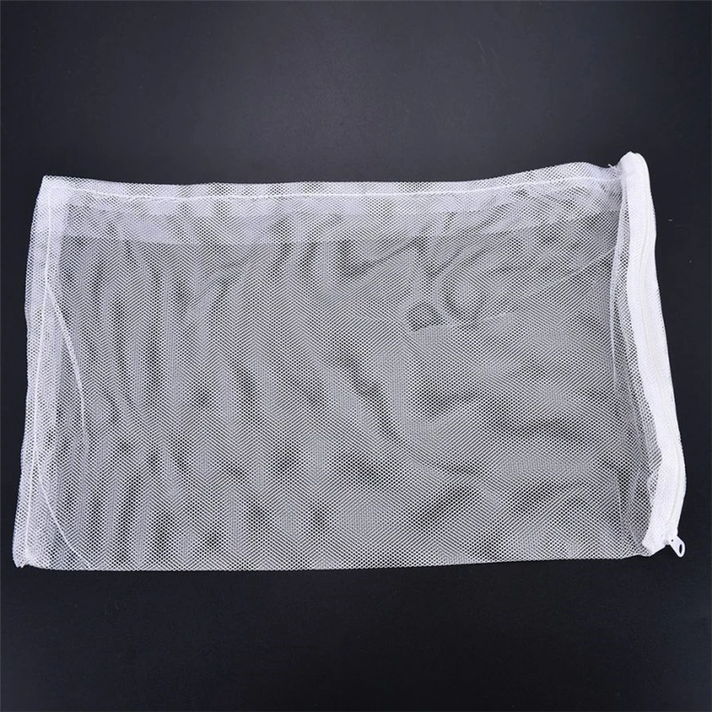 3 Newest Aquarium Fish Tank Pond Filter Net Bag for Bio Ball Carbon Media Ammonia Bag Isolation Bag Nylon Mesh Bag Filter Paper