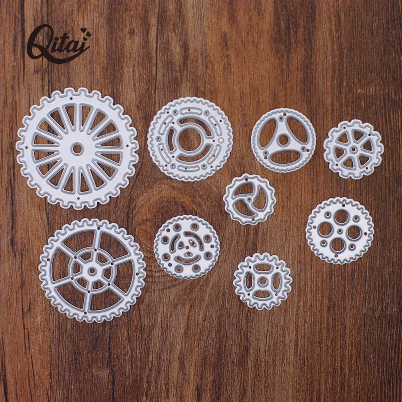 QITAI 2019 low price 9pcs Gear Set Metal Steel Embossing Cutting Dies Craft Dies Scrapbooking DIY Card Making Photo Decor MD350
QITAI 2019 low price 9pcs Gear Set Metal Steel Embossing Cutting Dies Craft Dies Scrapbooking DIY Card Making Photo Decor MD350