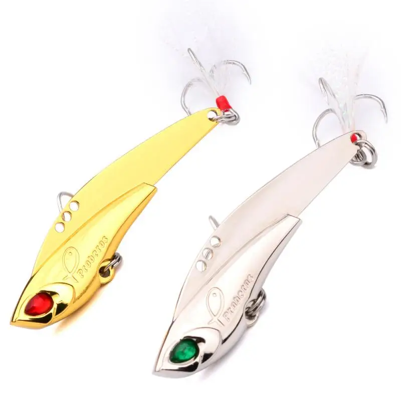 Practical Fishing Gear Bait Gold And Silver Sequins 23G / 16G / 11G Boxed Flying Fish Sequin Red And Green Binocular Fake Bait