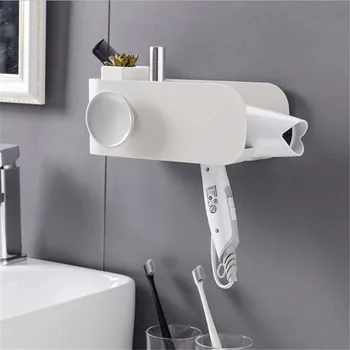 New Bathroom Hair Dryer Storage Shelf Hair Dryer Free Punch Toilet Organizer Rack Multifunctional Wall-mounted Storage Rack
New Bathroom Hair Dryer Storage Shelf Hair Dryer Free Punch Toilet Organizer Rack Multifunctional Wall-mounted Storage Rack