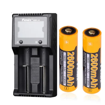Fenix ARE-A2 Dual Channel Battery Smart Charger with 2PCS Fenix ARB-L18-2600 18650 Rechargeable Li-ion Batteries
Fenix ARE-A2 Dual Channel Battery Smart Charger with 2PCS Fenix ARB-L18-2600 18650 Rechargeable Li-ion Batteries