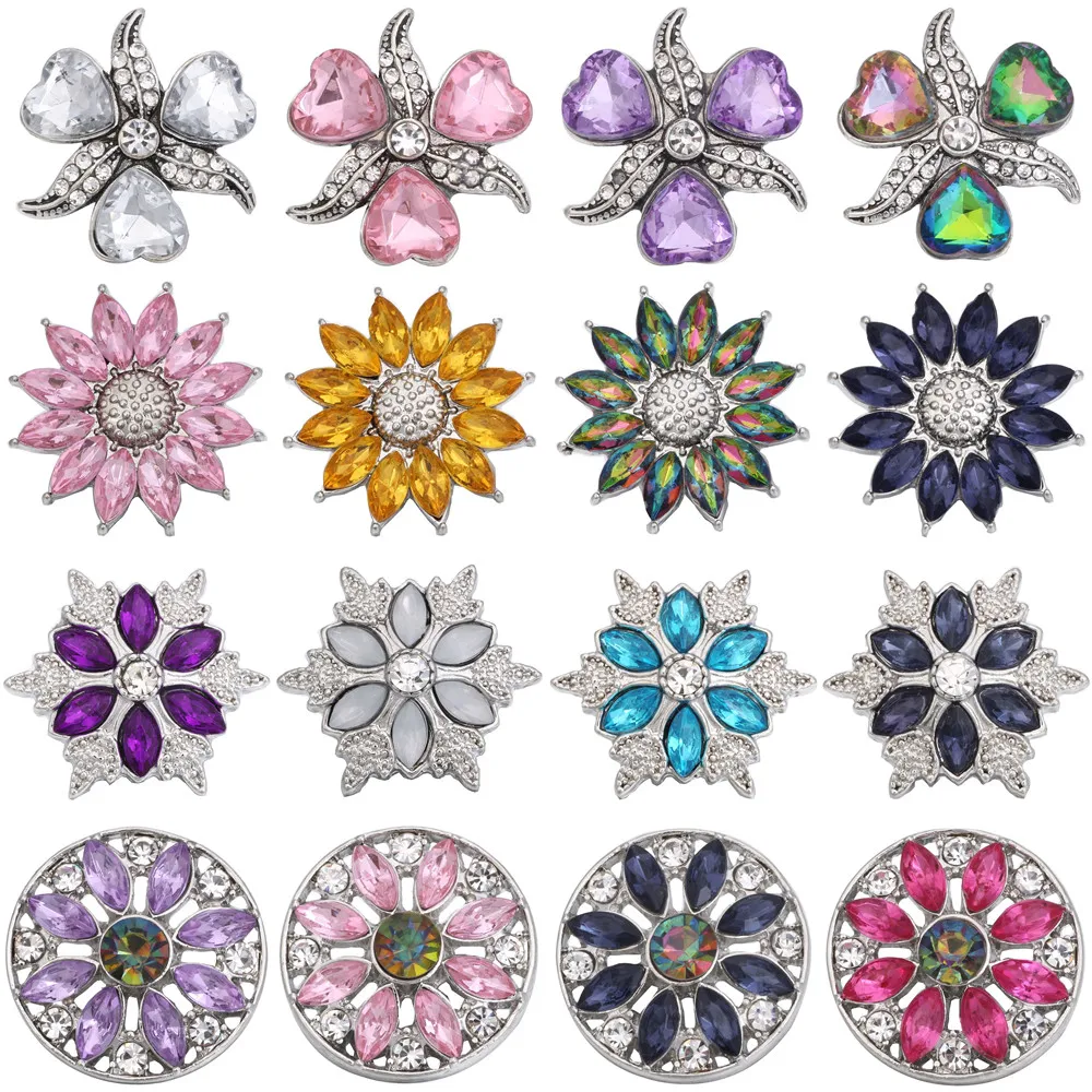 5 шт./лот оптовая продажа 18 мм кнопки ювелирные изделия DIY горный хрусталь цветок 18 мм 20 мм Металлические Кнопки подходят для браслета браслет 
5 шт./лот оптовая продажа 18 мм кнопки ювелирные изделия DIY горный хрусталь цветок 18 мм 20 мм Металлические Кнопки подходят для браслета браслет