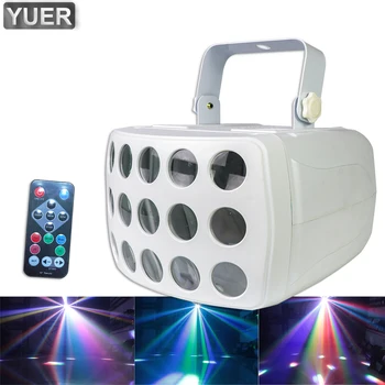 Remote Control DMX RGBW LED Butterfly Light Strobe Disco DJ Beam Spot Stage Lighting Effect Party Dance Club Wedding Butterfly
Remote Control DMX RGBW LED Butterfly Light Strobe Disco DJ Beam Spot Stage Lighting Effect Party Dance Club Wedding Butterfly