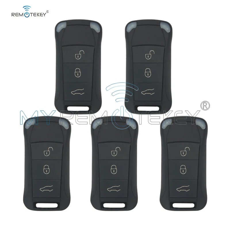 Remtekey 5pcs 3 button for Porsche key 434MHZ for Cayenne car key 2003-2012 flip remote key
Remtekey 5pcs 3 button for Porsche key 434MHZ for Cayenne car key 2003-2012 flip remote key