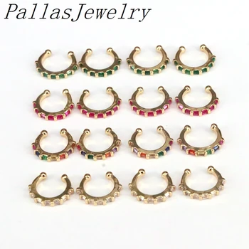 10Pairs, Earcuffs C Shaped Clip On Earrings cubic Zirconia Stackable No Pierced Crystal Ear Cuff Party Wedding Jewelry
10Pairs, Earcuffs C Shaped Clip On Earrings cubic Zirconia Stackable No Pierced Crystal Ear Cuff Party Wedding Jewelry