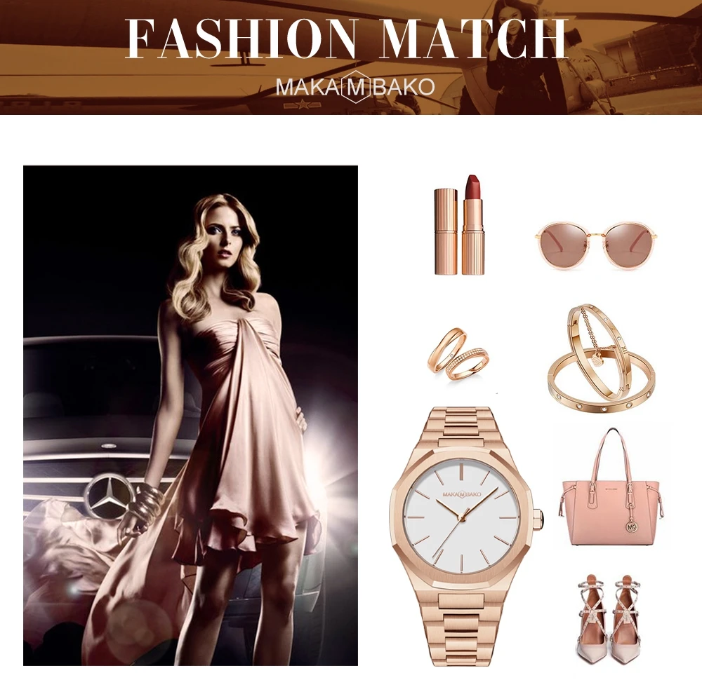 Japan MIYOTA 2035 Quartz Movement Women Watch Stainless Steel Band Waterproof Hexagon High Quality Ladies Watch Dropshipping