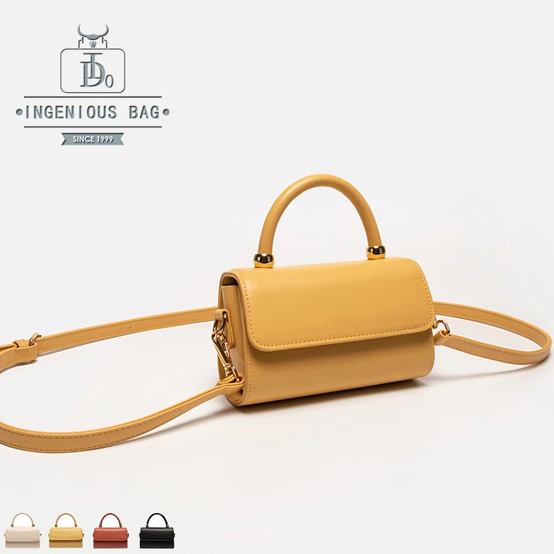 

Women Handbags Simple Solid Baguette Shape Shoulder Bag for Ladies Crossbody Messbody Bag Female Designer Leather High Quality