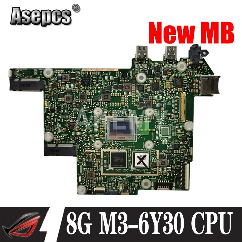 Материнская плата Akemy T302CHI MAIN_BD._ 8G/M3-6Y30/AS REV2.0 для For Asus T302 T302C T302CH протестированная