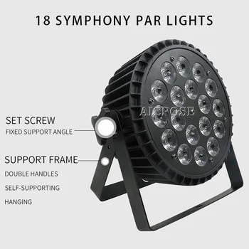 18x12w RGBW A UV 6in1 led par lights Aluminum 18x18w par led DMX 512 Control Stage Effect Lighting Dj Disco Theater Party
18x12w RGBW A UV 6in1 led par lights Aluminum 18x18w par led DMX 512 Control Stage Effect Lighting Dj Disco Theater Party